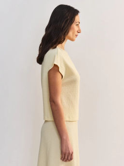 Футболка оверсайз из трикотажа ZR2605013421-132 / Zarina