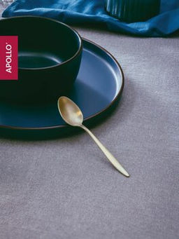 Набор столовых приборов APOLLO "Lungo matt Сhampagne" 16 пр.