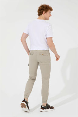 U. S. Polo Assn / Мужские брюки цвета хаки из плотной ткани - U.s. polo assn фото 4