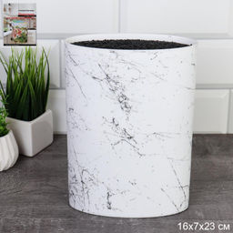 Подставка для ножей 22 см Овал / PPK85M /уп 12/матовая