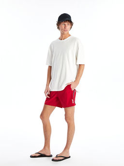 K?sa Boy Bask?l? Erkek Deniz ?ortu