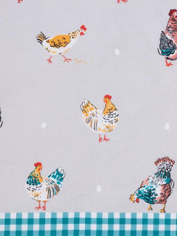 Скатерть пасхальная, Этель Chicken Ranch 220х147 см, 100% хлопок, репс 210 г/м2