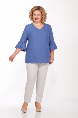 Костюм LaKona 1296 голубой с песочным