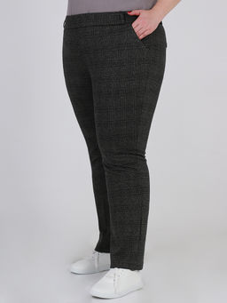 Брюки классические зауженные осенние - Almond фото 4