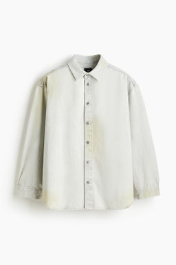 Camisa denim Oversized Fit - H&m фото 2