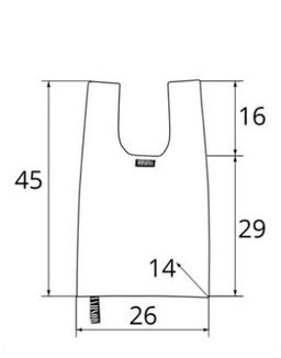 Мод.3, Сумка-майка Принт (SM3pr). Леопард фиолетовый