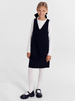 Сарафан для девочек в черном цвете - Mark formelle фото 2