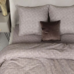 Наволочка 70*70 см, бязь Комфорт (Контур, бежевый) - Ивановотекстиль фото 4