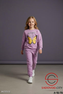 Костюм для девочки с бабочкой