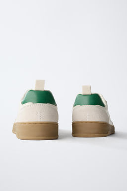 LEATHER BAREFOOT SNEAKERS - Zara фото 7