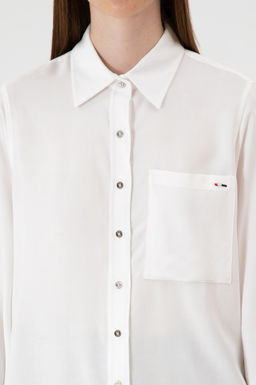 Kad_n Beyaz Uzun Kollu G_mlek Sepette S_rpriz _ndirim - U.s. polo assn фото 7