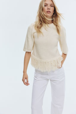 Jersey con flecos - H&m фото 3