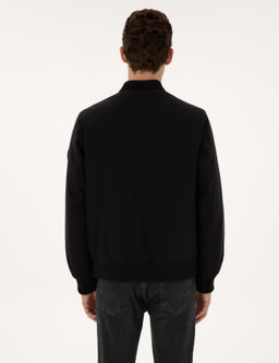 Siyah Regular Fit Mont