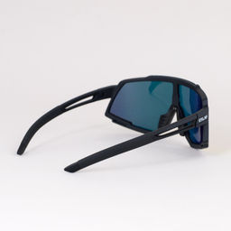 Очки спортивные солнцезащитные ESLNF. ударопрочные. Линза: HD POLARIZED-Зеркальная. Silicone переносица и боковые душки. Черный-Оранжевый /уп 50/ - ГалеонТрейд фото 7