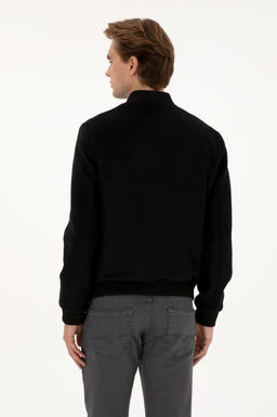 Erkek Siyah Ka_e Mont Sepette S_rpriz _ndirim