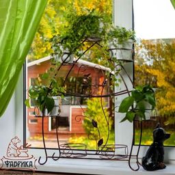 Подставка для цветов на подоконник 14-918 на 8 цветов