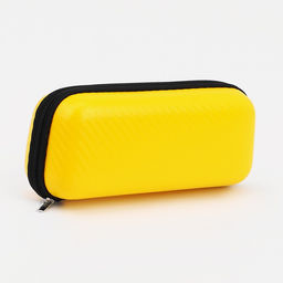 Футляр для очков на молнии, цвет желтый