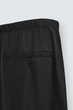 FLOWING RELAXED FIT TROUSERS - Zara фото 9