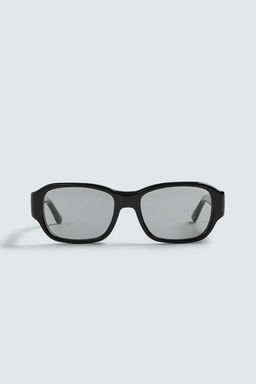 GAFAS DE SOL RECTANGULARES / Negro - Zara фото 3