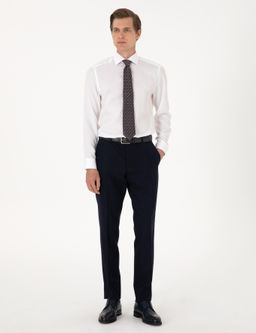 Beyaz Slim Fit Uzun Kollu G_mlek - Pierre cardin фото 5