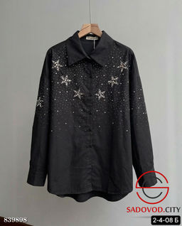 Рубашка женская со звездами - Bruno фото 2