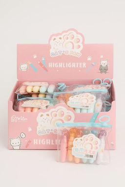 Набор маркеров "Transparent paws", 6 шт, mix