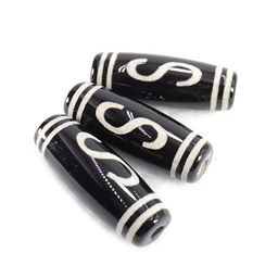 Бусина Дзи уп-2шт Денежный крюк символизирует стабильные источники дохода