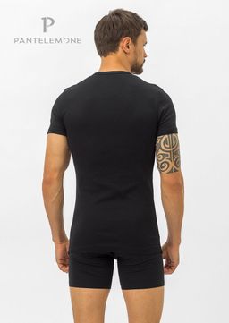 Футболка мужская MF-004 Черный - Pantelemone фото 4