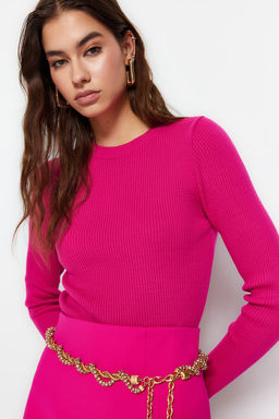 Tas Basic Fitilli Triko Kazak TWOAW22KZ1708 - Trendyolmilla фото 18