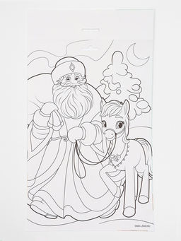 Игрушка развивающая новогодняя «Веселые липучки. Веселая лошадка»