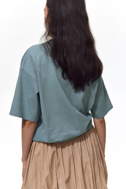 Camiseta oversize estampada - H&m фото 7