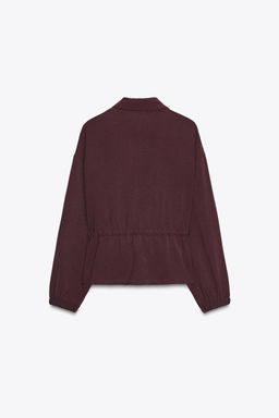DRAWSTRING SAFARI JACKET
