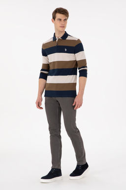 Мужской свитшот цвета хаки Неожиданная скидка в корзине - U.s. polo assn фото 4