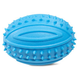 Игрушка для собак из резины Мяч для регби с шипами, 90мм - Triol фото 2