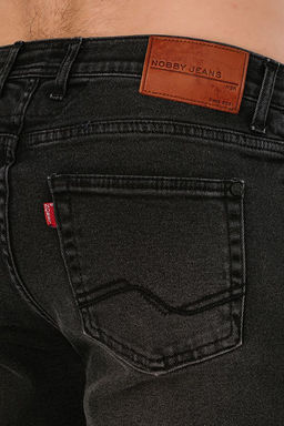 NOBBY, Мужские джинсы W01905 (черный деним) фото 6