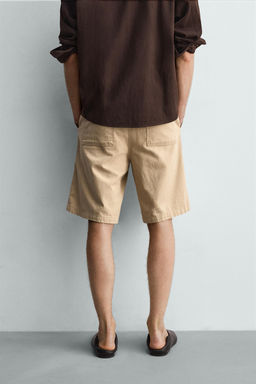 BERMUDA REGULAR FIT SEERSUCKER / Rayas - Zara фото 3