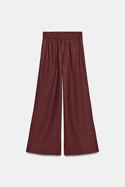 PANTAL?N ANCHO CON LINO SET / ?xido - Zara фото 5