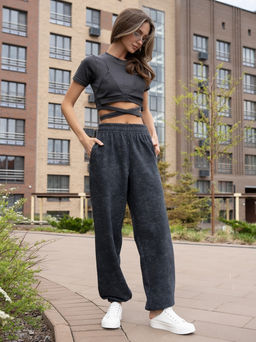 брюки джоггеры футер 3-х нитка петля (хлопок 100%) - Binita фото 6