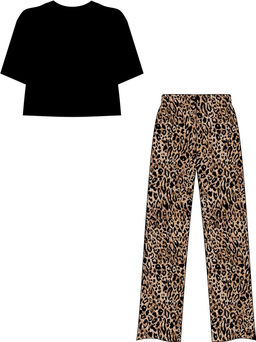 футболка+брюки 2ЖЖФБ5795804н - Апрель фото 2