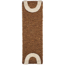 Мочалка длинная с ручками двухсторонняя "Крапива" 16372