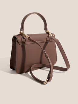 Женская сумка с ручкой LOVE MOSCHINO BOLD LOVE Артикул 4560948, темно-коричневый  фото 3
