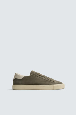 LEATHER TRAINERS - Zara фото 5