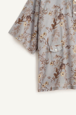 CTTN FLWR SHRT / Estampado - Zara фото 7