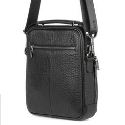 2037-4-100W black, Мужская кожаная сумка, Barcelo Biagi