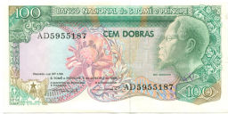 100 добр 1989 года Сан-Томе и Принсипи