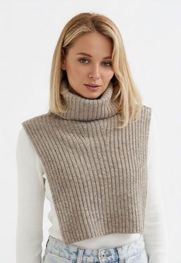 Воротник из 100% монгольской шерсти