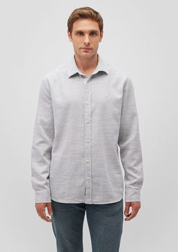 Gri Gomlek - Mavi фото 3