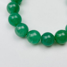 Браслет из зеленого Кварца 17 см