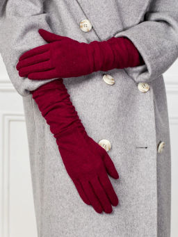 Перчатки жен Labbra TOUCH LB-PH-65 bordo  фото 3