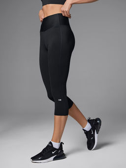 Леггинсы 3/4 с высокой посадкой